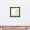 Welcome Easter Gnome 12" x 12" Black Floating Framed Canvas